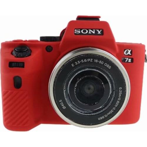Camera Video Bag Body Protection Rubber Case Fits for Sony A7II A7M2 A7RII A7SII RX100 ILCE-A5000 ILCE-A6300 Digital Camera
