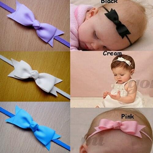 Grosgrain Ribbon Hair Bows Headband ,kids Girls hairbows Hairband Hair Accessories