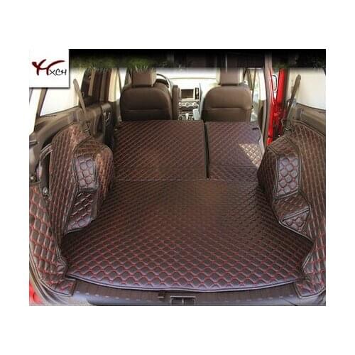 Good! Special trunk mats for Land Rover Freelander 2 2015-2007 durable waterproof boot carpets for Freelander 2010