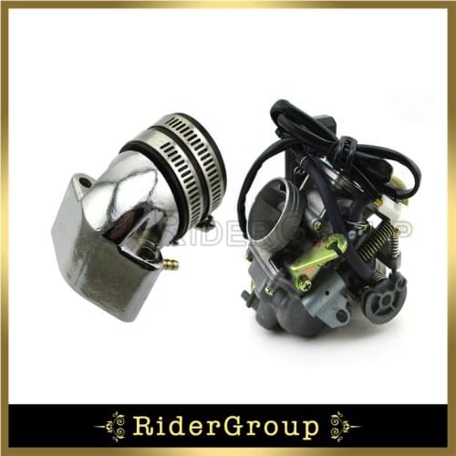 PD24 Carburetor Carb Manifold Intake Pipe Inlet For GY6 125cc 150cc Scooter ATV Go Kart