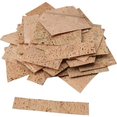 Yibuy Neck Cork Sheet Saxophone Neck Joint Cork Sheet Instrument Accessories for Bassoon Oboe Clarinet Piccolo Clarinet Sax