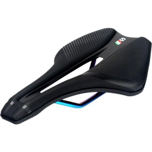 TOSEEK Bike Saddle Mountain Road Bike Soft Saddle Cycling Wide Seat Cushion Bike Part