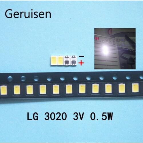 100PCS/Lot Maintenance LED LCD TV TV notebook touch screen backlight lights lamp beads LG 3020 light source SMTPHYR30A638P