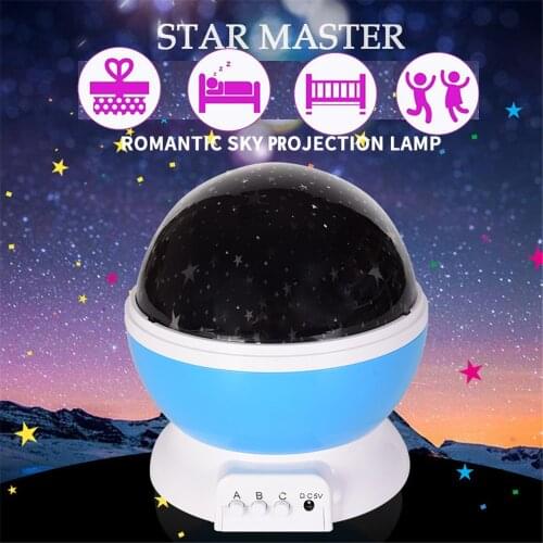 LED Star Master Night Light LED Star Projector Lamp Astro Sky Projection Cosmos led Night Light Lamp Kids Gift Home Decoration