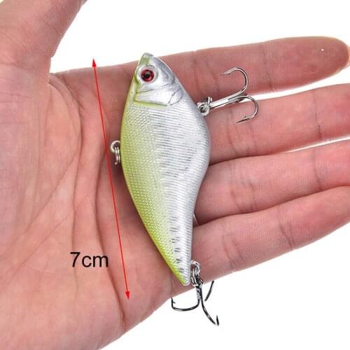 1pc High Quality Hard Lure Wobbler 16g 7cm Vibration Crankbati Sinking Vib Swimbait