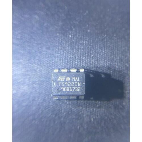10pcs/lot TS922IN TS922 High output current dual operational amplifier IC DIP8 NEW Original free shipping