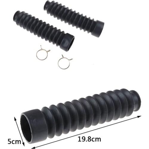 2Pcs/Set Motorcycle Front Shock Fork Rubber Boots Dust Jacket Cover For Motor Dirt Bike Wholesale