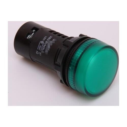 5 pieces of Genuine indicator light XB2-BVM3LC XB2BVM3LC AC220V green LED