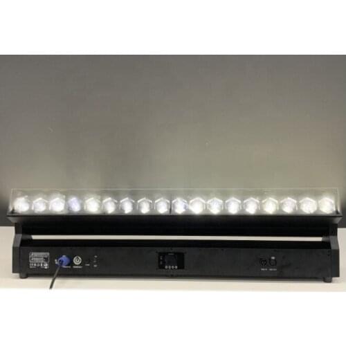 6/lot powercon in and out 18*40W RGBW 4in1 individual control zoom led moving head, beam led bar light