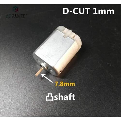 Auto F280 electric packing rearview mirror folding motor D-cut shaft for honda mazda toyota