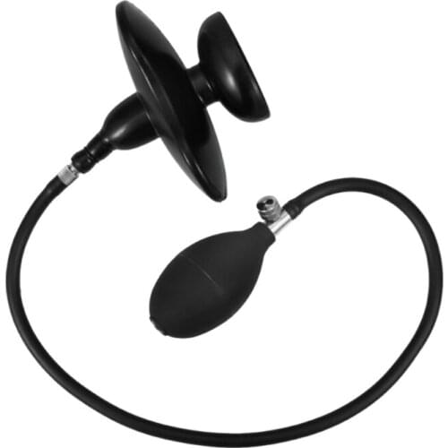 Bondage Inflatable Strap-on Mouth Gag Gags Open Plug Breathable Restraint Head Hood for Unisex Adults Couples BDSM Fetish Sex To