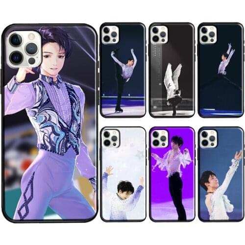 Japanese Skating Prince Yuzuru Hanyu Soft Case For iPhone 11 12 Pro Max 12 Mini 6S 7 8 Plus SE 2020 XS Max X XR Phone Coque