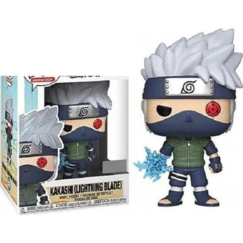FUNKO Animation NARUTO KAKASHI LIGHTNING BLADE 548# Japanese Vinyl Figure Action Collection Model Figure Toys for Children
