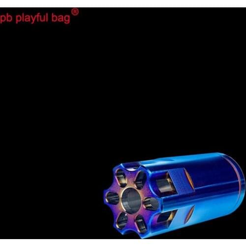PB Playful bag Gel ball gun upgrade material decorative cap suppressor head 14mm reverse teeth Outdoor sport CS toy parts MA06S