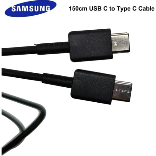 Samsung S20 S21 Plus Super PD Fast Charger Cable 3A 25W USB C To Type C Line 1.5M For Galaxy Note 20 Ultra 10 S20FE S20+ A71 A91