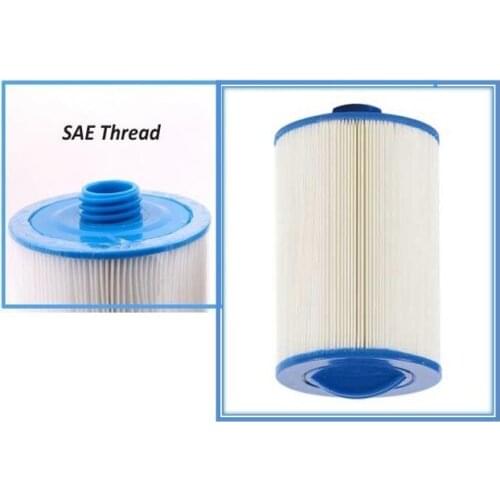 Spa filter cartridge 205*150 (or 8'x6') with SAE THREAD 1 1/2' (3.8cm)