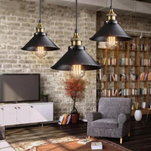 Industrial Pendant Light Vintage pendant Lamp Hanging lamp modern pendant ceiling lamps LED restaurant Living room decoration