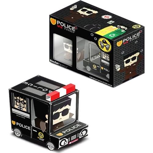 Masked Rider Van Car Box Cubee Ornaments Folding Cute Mini 3D Paper Model Papercraft DIY Kids Adult Handmade Craft Toys ER-030