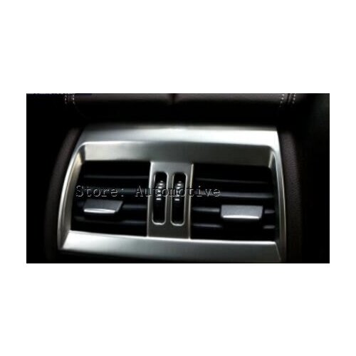 Interior Armrest Box Rear Air Vent Outlet Cover Trim For BMW X5 F15 2014-2015