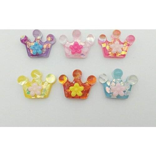 Pet Dog Hair Clips Hairpins Kitten Puppy Grooming Supplies Small Dog Hair Bows CColor sequin crown Accessories 50pcs/lot