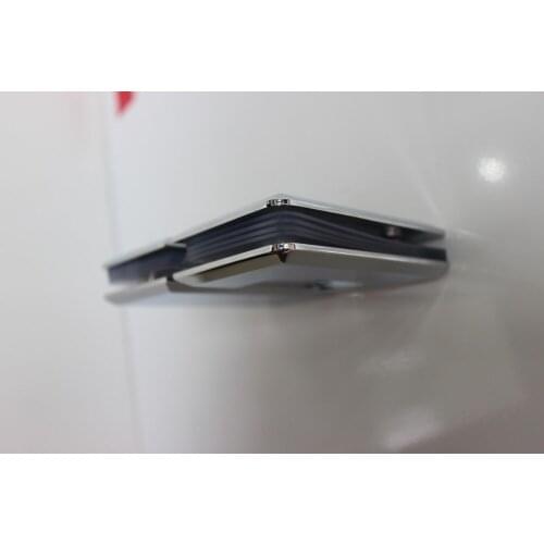 Zinc Alloy bathroom clip 180 degrees Angular kitchen shower glass door folder