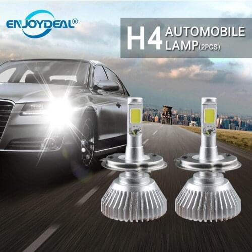 2PCS COB LED Headlight Bulbs X5 8000lm 6000K Auto Headlamp Fog Light DC12V Auto Styling 80W