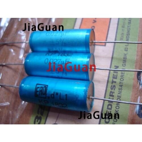 4PCS NEW VISHAY ERO MKP1832 0.027UF 1500V 13X33MM blue axial film capacitor 273/1500V HiFi audio MKP 1832 1500V 27NF 273 MKP