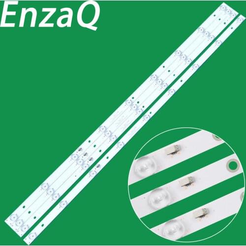 4pcs LED backlight 9 lamp for 43PFF5021 43PFF5011 T4312M LD43V22S DLED43GC4X9 DLED43GC 4X9 GC43D09-ZC23FG-01 ZC21FA