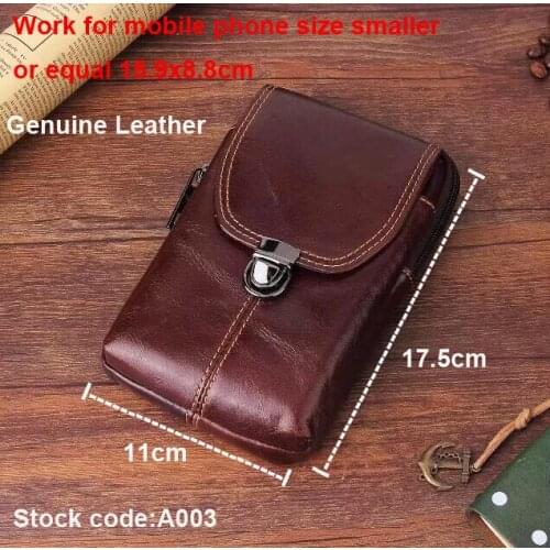Belt Clip Man Genuine Cow Leather Mobile Phone Case Pouch For Zopo Color C2 C3 F3 F5 C5 C5i E E1 C C1 S5 S5.5 X5.5,Flash G5 Plus