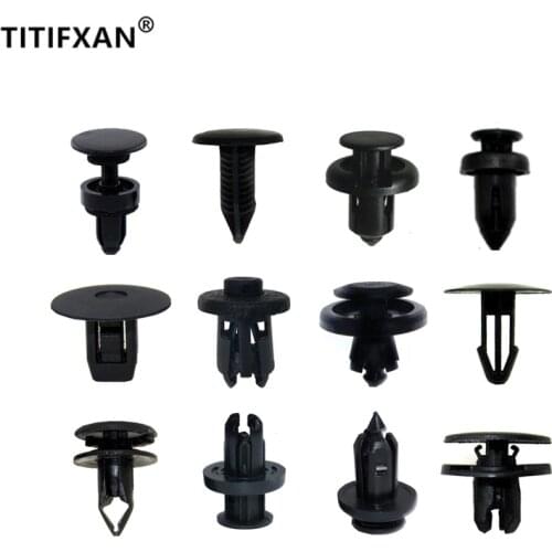 For Honda AVANCIER Jade Vezel Car Fender Wheel Arch Bumper Roof Cover Door Panel Trim Trunk Strip Snap Fastener Clip Rivet Set