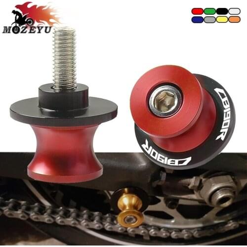 For HONDA CB190R CB 190R CB190R ABS 2015-2019 Motorcycle Accessories CNC Aluminum 6/8/10MM Swingarm Spools Slider Stands Screw