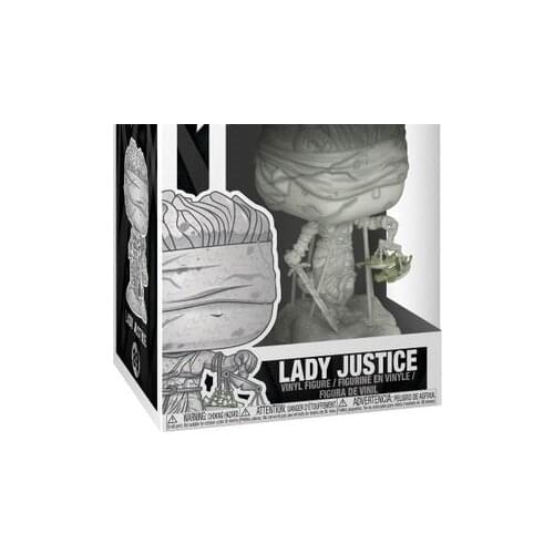 FUNKO POP Metallica Lady Justice 89# Action Figure Decoration High Quality Handmade Collection Figure Toys