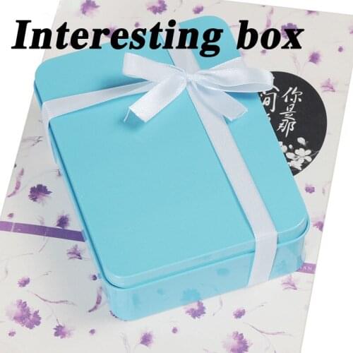 Creative handmade DIY mini iron horse mouth packaging gift box wedding candy box small storage box multiple specifications