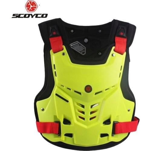 SCOYCO AM05 Motorcycle Armor Motorcycles Riding Body-Guard Protector Moto Motorbike Sports Armor Motocross Off-Road Racing Vest