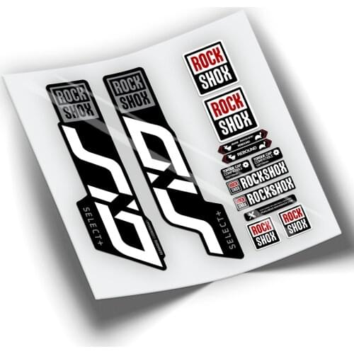 STICKERS FORK BICYCLE ROCKSHOX SID SELECT PLUS 2020 BICOLOR WP365