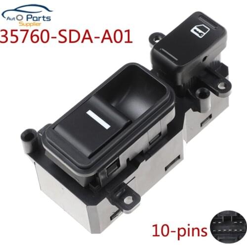 New 35760-SDA-A01 For Honda Accord 2.4L 2003-2007 Front Right Electronic Power Window Switch Button 35760SDAA01