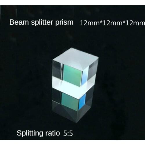 Processing of Glued Tetragonal Prism Instrument Parts with Splitting Prism 12*12*12 Splitting Ratio 5:5