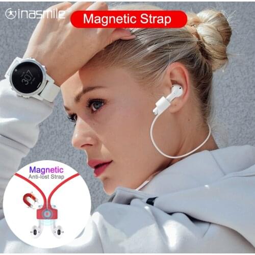 Earphone Strap for for AirPods 2 3 pro case accessories TWS Anti Lost Strap Silicone Rope for Bluetooth Earphones Silicone Cable