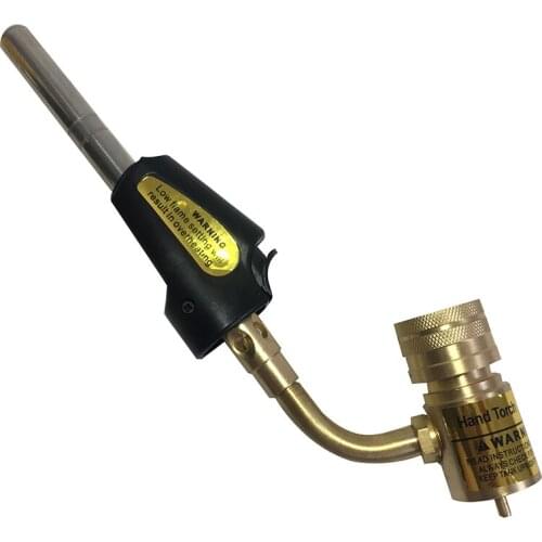 T-A Mapp Gas Brazing Torch Piezo Ignition Trigger CGA600 Burner Heating Gun Propane Gas Plumbing Welding Blowtorch