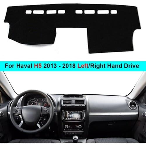 Car Inner Dashboard Cover Dash mat Carpet Cape For Great Wall Haval Haver H5 2013- 2015 2016 2017 2018 LHD RHD Rug Sun Shade