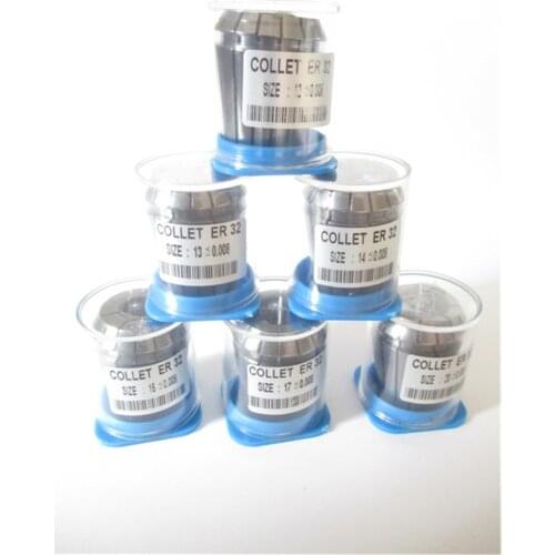 High Precision 0.008 5pcs ER32 collets ER 32 Spring Collet Suitable for ER Collet Chuck Holder