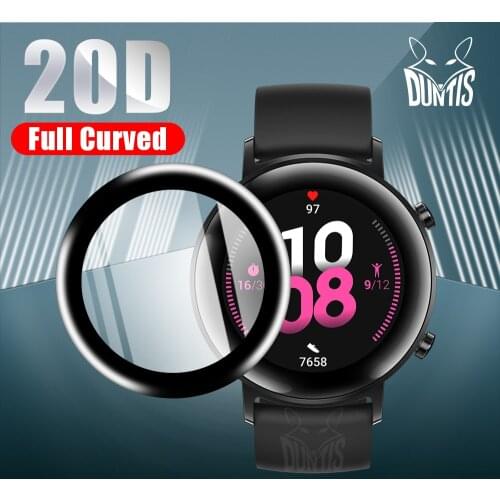 20D Curved Edge Protective film For Huawei watch GT 2 42MM Soft Screen For Huawei GT 2 Pro Protector Accessories (Not Glass