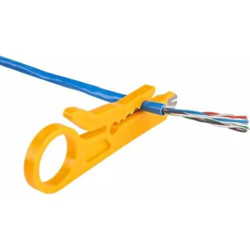 1pc Mini Wire Stripper Knife Crimper Pliers Safe Crimping Tool Cable Stripping Wire Cutter Multi Tools Cut Line Pocket Multitool