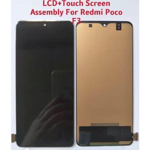 100% Tested Brand New LCD Pantalla For Xiaomi Redmi POCO F3 LCD With Touch Screen Digitizer Assembly