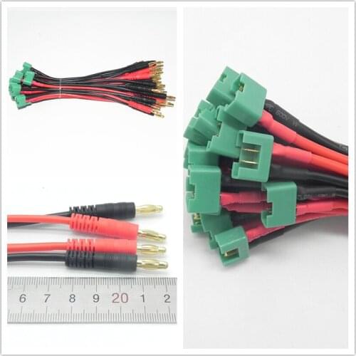 50pcs OEM 150MM 4.0mm Balance Charger Multiplex Connector Cable JST BEC/Multiplex/Tamiya/Plug for RC Balance Charger connector