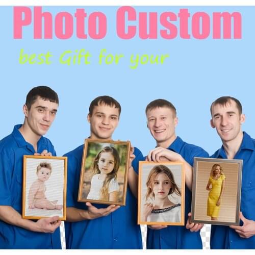 Photos Custom Full Square/Round Drill 5D Diamond Painting Diamond Embroidery Make Own Picture Of Rhinestones Mosaic Home Decor