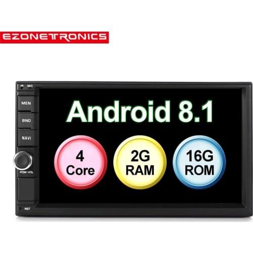 7" Android 8.0 Quad Core 2G+16G Universal Double 2 Din no dvd Car Audio Stereo GPS Navigation Radio Kits Car Multimedia RDS