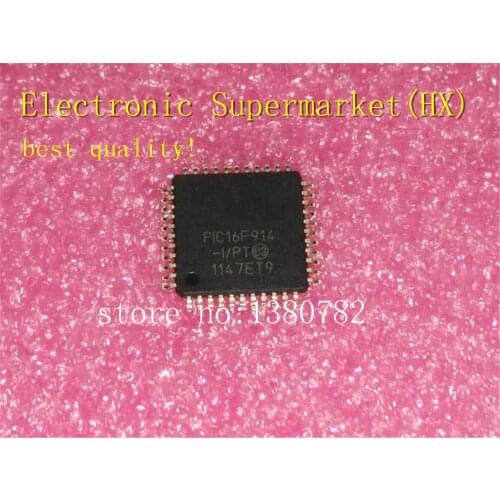 Free Shipping 10pcs/lots PIC16F914-I/PT PIC16F914 PIC16F914-IPT QFP-44 New original IC In stock