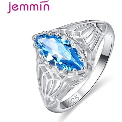 Fast Delivery Newest Korean Fashion Trend Genuine 925 Sterling Silver Rings High Quality Women Jewelry For Wedding/Party/Date