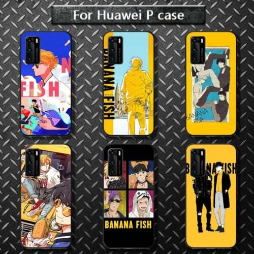 Hot Banana Fish Anime Phone Case for huawei P40 pro lite P8 P9 P10 P20 P30 psmart 2019 2017 2018